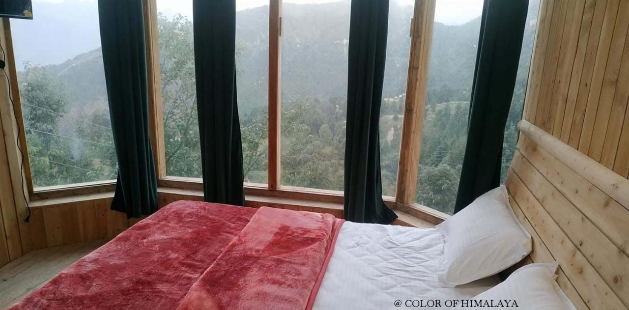 Loghouse At Khajjiar Lake 외부 사진