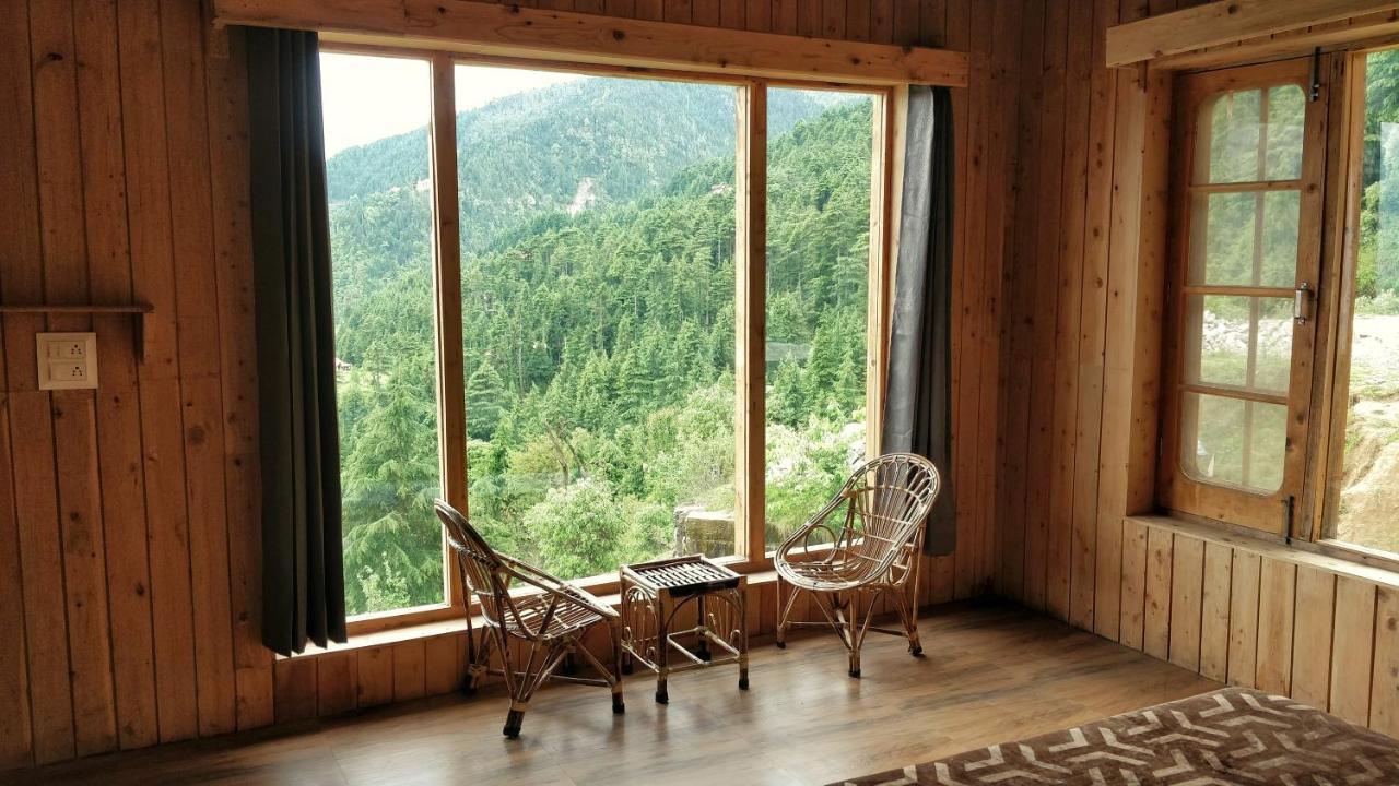 Loghouse At Khajjiar Lake 외부 사진